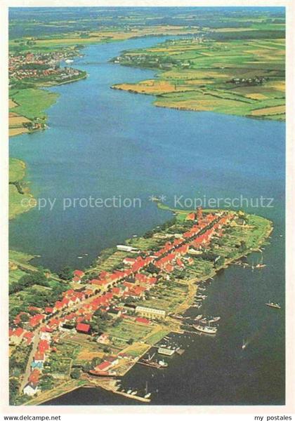 Arnis Schleswig-Flensburg Schleswig-Holstein Fliegeraufnahme