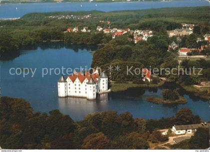 Gluecksburg Ostseebad Schloss Gluecksburg Fliegeraufnahme