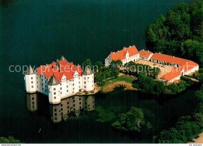 Gluecksburg Ostseebad Schloss Gluecksburg Fliegeraufnahme