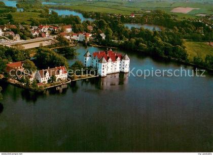 Gluecksburg Ostseebad Wasserschloss Gluecksburg Fliegeraufnahme