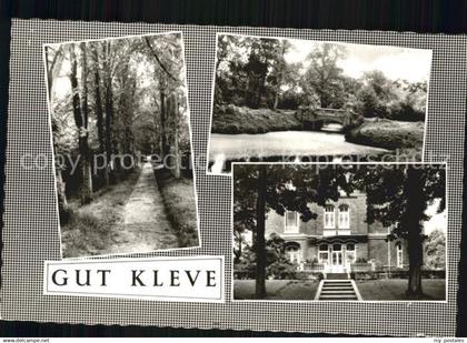 Kleve Itzehoe Gut Kleve Waldweg Bruecke