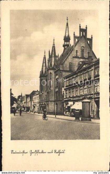 Neumuenster Schleswig-Holstein Rathaus