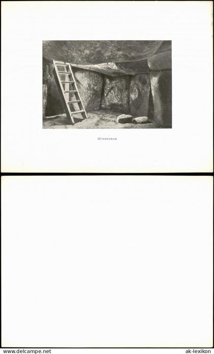 Sylt Hünengrab Passepartout Sylt 1910