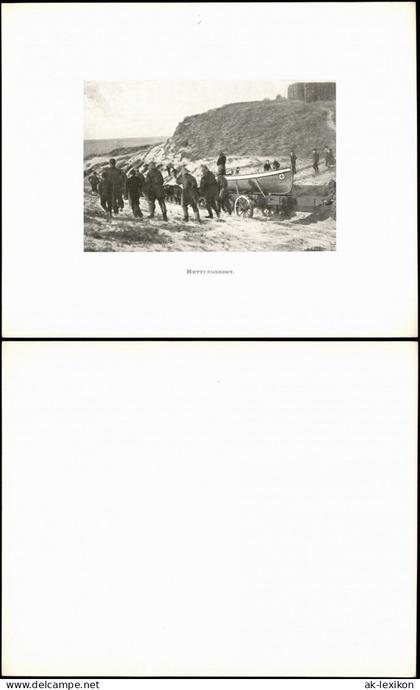 Sylt Rettungsboot Passepartout Sylt 1910