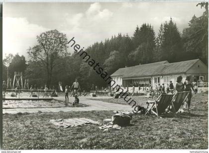 Schleusingen - Schwimmbad - Foto-Ansichtskarte