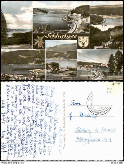 Schluchsee Schluchsee Mehrbildkarte div. Ansichten Schwarzwald 1961