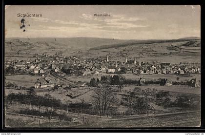 AK Schlüchtern, Westseite, Panoramaansicht