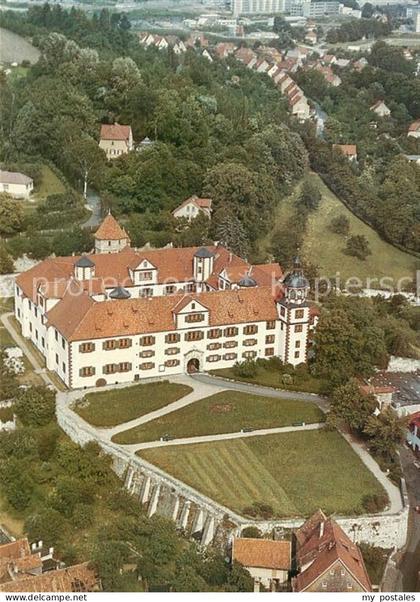 Schmalkalden Thueringen Fliegeraufnahme Wilhelmsburg