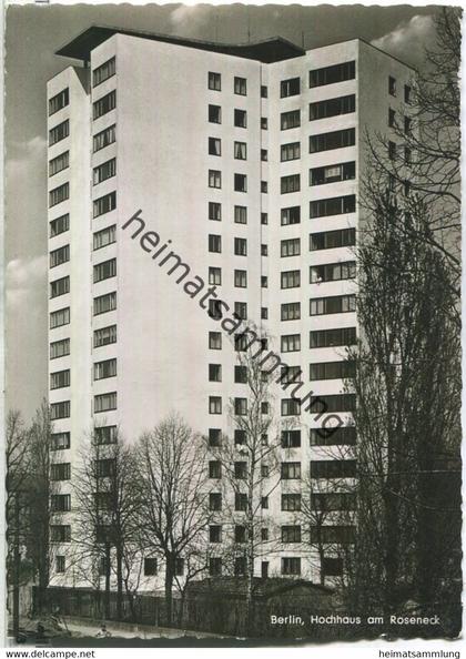 Berlin - Hochhaus am Roseneck - Foto-Ansichtskarte - Verlag Kunst und Bild Berlin 50er Jahre