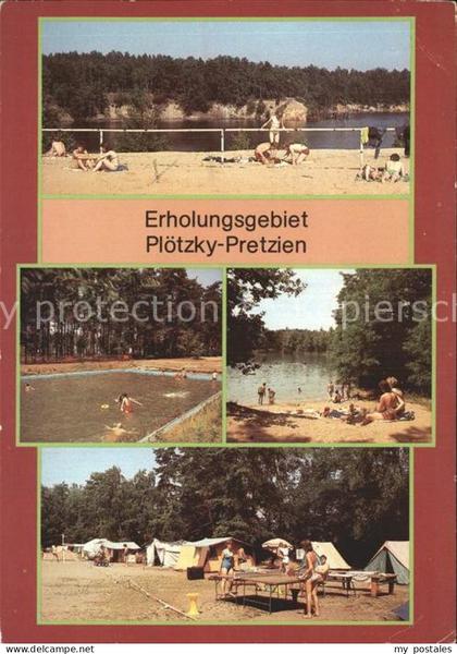 Schoenebeck Elbe Erholungsgebiet Ploetzky Pretzien Blauer See Planschbecken Kolu