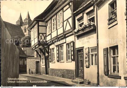 Schoenebeck Elbe Rosmarienstrasse Salzelmen