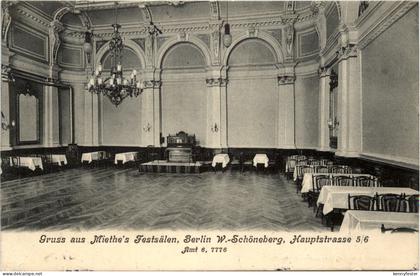 Berlin - Gruss aus Miethes Festsälen Schöneberg