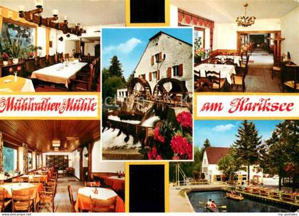 Schwalmtal Niederrhein Restaurant Cafe Muehlrather Muehle Gastraeume Gondelteich