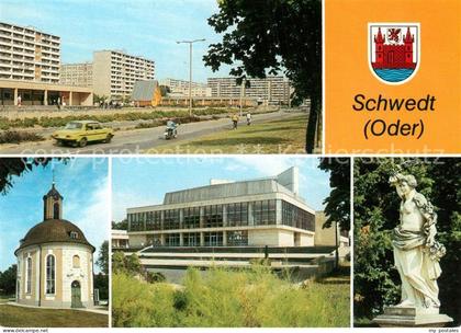 Schwedt Oder Berlischky Pavillon Kulturhaus Park Friedrich Engels Strasse