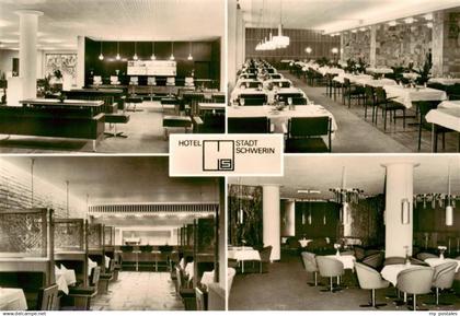 Schwerin  Mecklenburg Hotel Stadt Schwerin Hotelhallenbar Restaurant Grillrestau