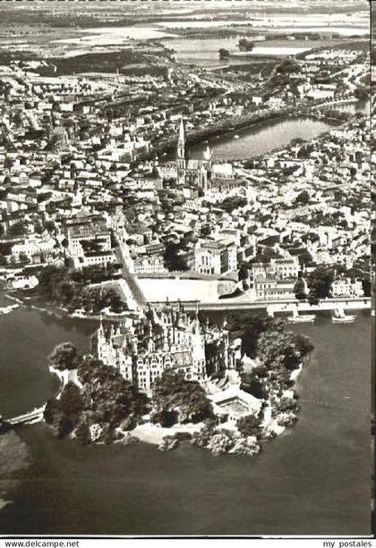 Schwerin Mecklenburg Schwerin Fliegeraufnahme