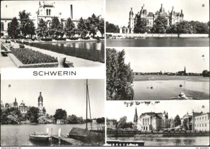 Schwerin Mecklenburg Schwerin Pfaffenteich Schloss Ziegelsee Theater