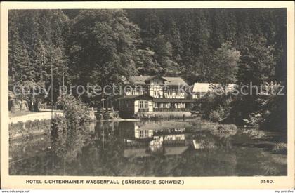 Lichtenhain Sebnitz Hotel Lichtenhainer Wasserfall