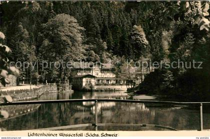 Lichtenhain Sebnitz Wasserfall