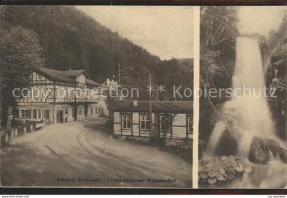 Lichtenhain Sebnitz Wasserfall Gasthof