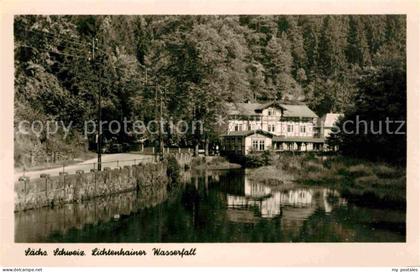 Lichtenhain Sebnitz Wasserfall Gaststaette