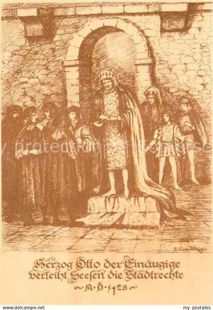 Seesen Harz Herzog Otto verleiht Seesen d. Stadtrechte
