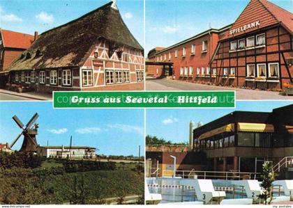 Hittfeld Reetdachhaus Spielbank Windmuehle Schwimmbad