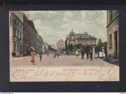 Bayern AK Selb Bahnhofstrasse1908