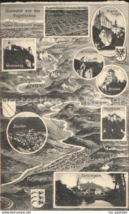 Sigmaringen Donautal Muehlheim Tuttlingen Beuron Wildenstein Werenwaag