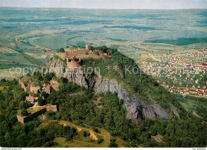 Singen Hohentwiel Burgruine Hohentwiel Fliegeraufnahme