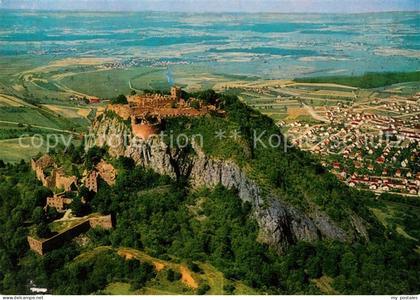 Singen Hohentwiel Burgruine Hohentwiel Fliegeraufnahme