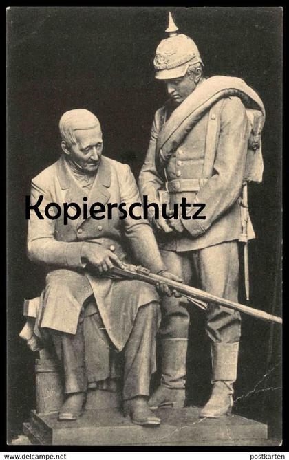 ALTE POSTKARTE SÖMMERDA DREYSE KRIEGERDENKMAL Denkmal Sodaten Waffe Gewehr Ansichtskarte AK cpa postcard