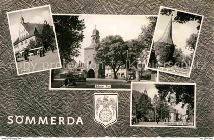 Soemmerda Rathaus Erfurter Tor Alte Stadtmauer Marktstrasse