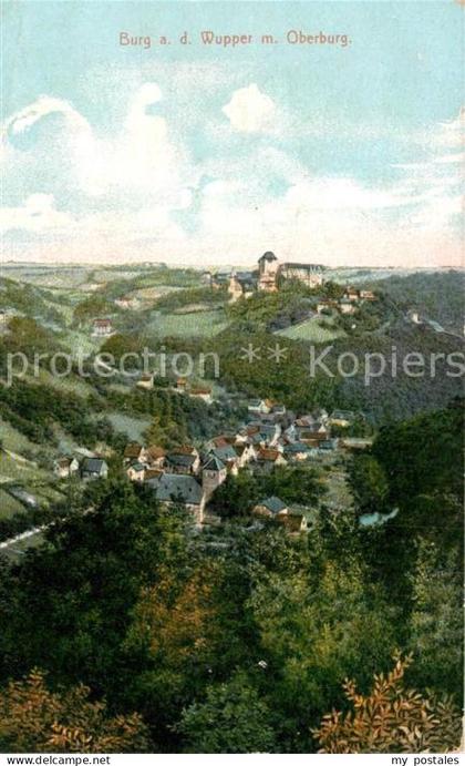 Burg Wupper Panorama mit Oberburg