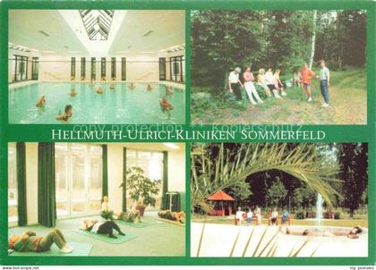 Sommerfeld Kremmen Hellmuth Ulrici Kliniken Hallenbad Gymnastikhalle Brunnen Par
