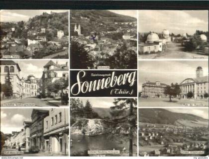 Sonneberg Thueringen Sonneberg See Platz Warte x 1965