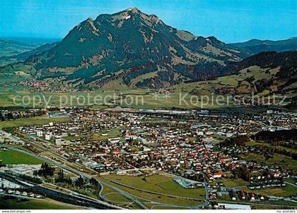 Sonthofen Oberallgaeu Fliegeraufnahme