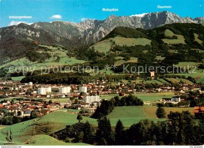 Sonthofen Oberallgaeu Fliegeraufnahme