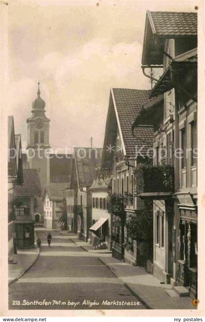 Sonthofen Oberallgaeu Marktstrasse