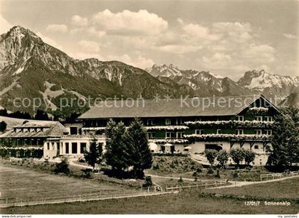 Sonthofen Oberallgaeu Sonnenalp