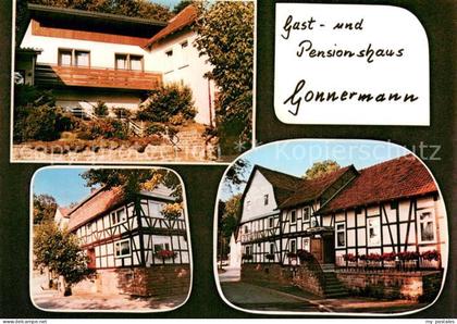 Sontra Werra-Meissner-Kreis Hessen Gast- und Pensionshaus Gonnermann Fachwerkhau