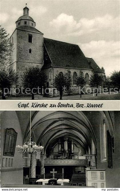 Sontra Werra-Meissner-Kreis Hessen Kirche Inneres Orgel