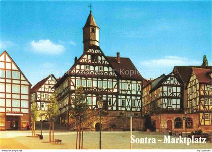 Sontra Werra-Meissner-Kreis Hessen Marktplatz