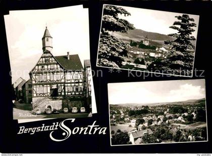 Sontra Werra-Meissner-Kreis Hessen Panorama Rathaus
