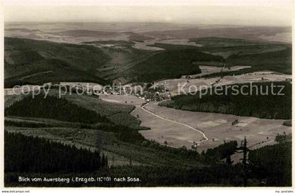Sosa Erzgebirge Blick vom Auersberg