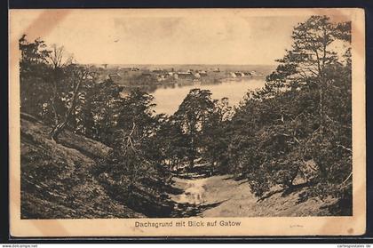 AK Berlin-Gatow, Ortsansicht mit Dachsgrund