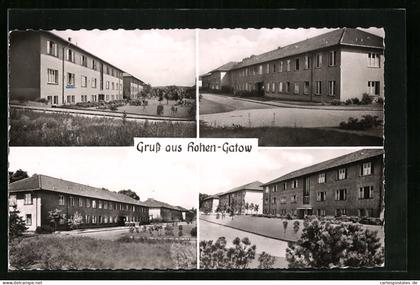 AK Berlin-Gatow, Siedlung Hohen-Gatow - Strassenpartien