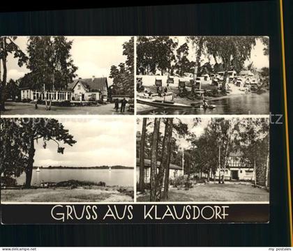 Klausdorf Mellensee Strand Gaststaette Campingplatz