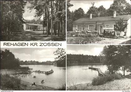 Rehagen Zossen Bungalows See Bootssteg