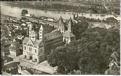 Speyer Rhein Speyer Dom Fliegeraufnahme x 1958